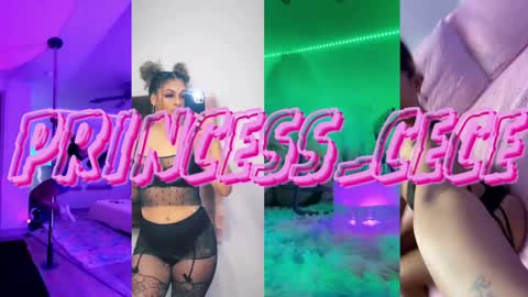Snapshot of princess_cece chatting on January 22, 12:48 am Cece NEXT LIVESTREAM -- DEC. 4th 7 PM CST online show from January 22, 12:48 am