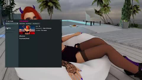 Snapshot of princess_rose20 chatting on September 9, 3:06 am Rose online show from September 9, 3:06 am