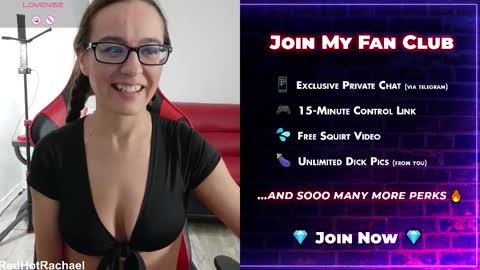 Red Hot Rachael online show from October 26, 11:00 pm