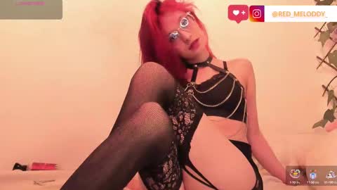 Snapshot of redmeloddy chatting on October 9, 8:57 pm Meloddy online show from October 9, 8:57 pm