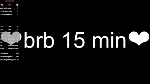 sabinekansky online show from February 17, 11:37 pm