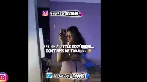 Snapshot of sharlot_evans_ chatting on October 21, 12:20 pm Sharlot online show from October 21, 12:20 pm