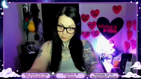 Snapshot of sinominx chatting on February 16, 4:20 am Sinomin online show from February 16, 4:20 am