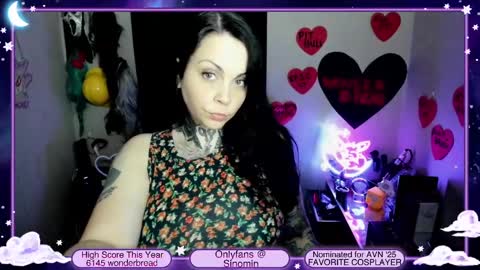 Snapshot of sinominx chatting on February 3, 5:18 am Sinomin online show from February 3, 5:18 am
