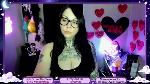 Snapshot of sinominx chatting on February 13, 2:12 am Sinomin online show from February 13, 2:12 am