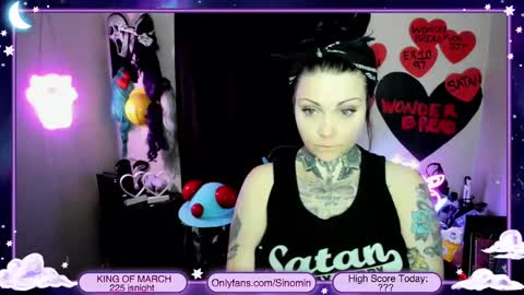 Snapshot of sinominx chatting on March 12, 12:53 am Sinomin online show from March 12, 12:53 am
