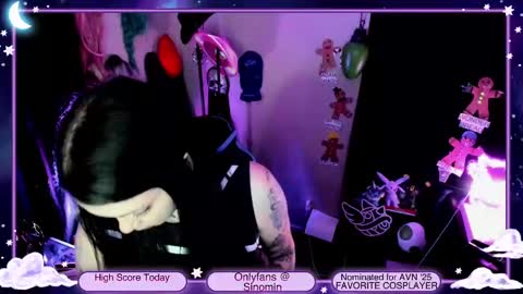 Snapshot of sinominx chatting on December 19, 3:07 am Sinomin online show from December 19, 3:07 am