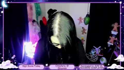 Snapshot of sinominx chatting on December 23, 5:06 am Sinomin online show from December 23, 5:06 am