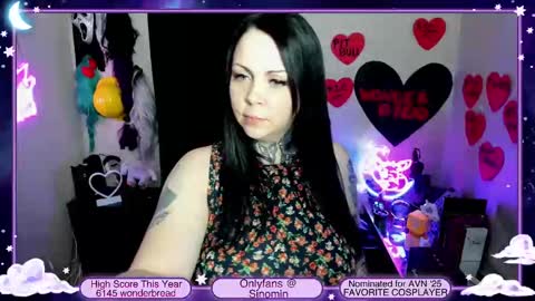 Snapshot of sinominx chatting on February 6, 3:16 am Sinomin online show from February 6, 3:16 am