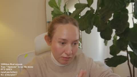 Im Scarlett  ONLINE  5pm-10pm NYC time  online show from October 26, 4:02 pm