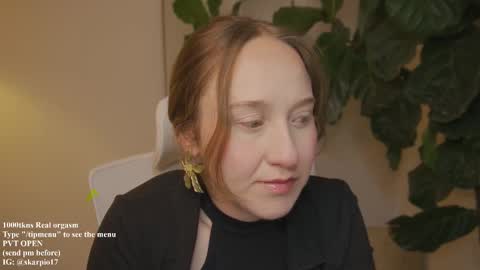 Im Scarlett  ONLINE  5pm-10pm NYC time  online show from October 22, 1:21 am