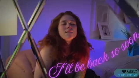 Sophie online show from October 3, 9:20 pm