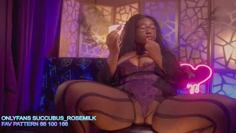 Succubus RoseMilk online show from September 12, 11:56 pm