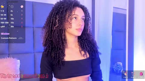 Snapshot of sweetcurly1 chatting on January 16, 12:09 pm M I A online show from January 16, 12:09 pm