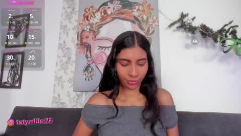 Snapshot of taty_miller chatting on January 1, 6:27 pm Taty Miller online show from January 1, 6:27 pm