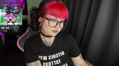 your personal gothic girl check it    online show from July 9, 10:33 pm