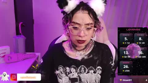 Snapshot of vainilla_l chatting on February 11, 12:59 am Vainilla Independent model online show from February 11, 12:59 am