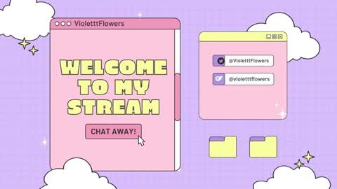 Violet Flowers online show from January 5, 6:13 pm