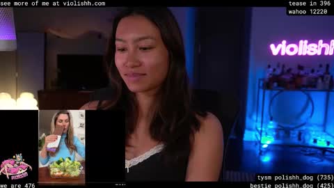 follow me on twitter violishh and ig violishh  online show from March 30, 2:22 am