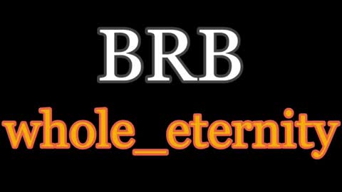 Snapshot of whole_eternity chatting on January 14, 2:29 am Abby online show from January 14, 2:29 am