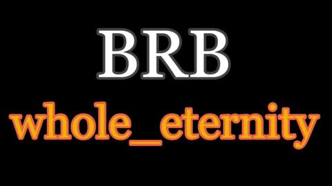 Snapshot of whole_eternity chatting on February 7, 7:40 am Abby online show from February 7, 7:40 am