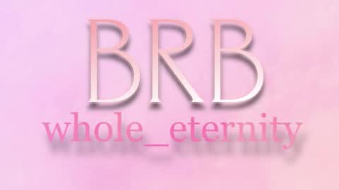 Snapshot of whole_eternity chatting on October 11, 8:08 am Abby online show from October 11, 8:08 am