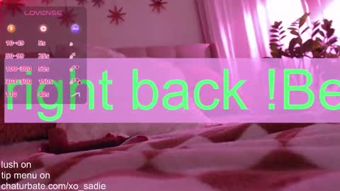 Xo Sadie online show from December 2, 7:10 am