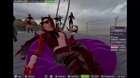 Miss Sarah online show from December 17, 10:25 pm