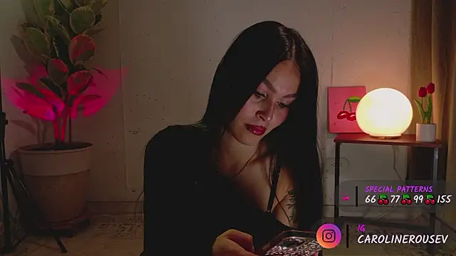 carolinerousev online show from February 10, 8:12 pm