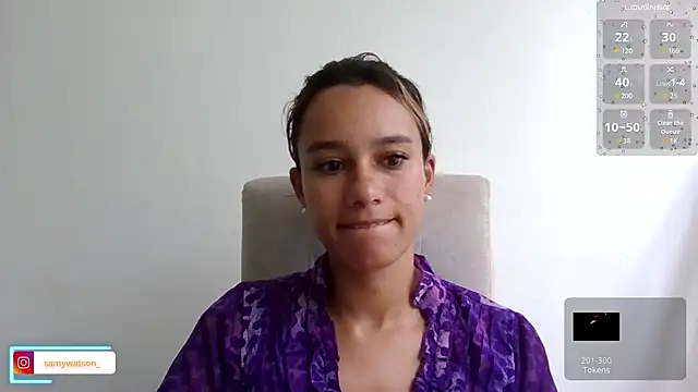 SamanthaWatson online show from February 5, 10:02 pm