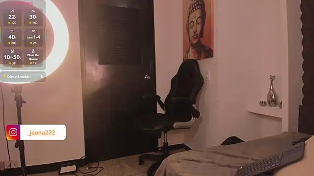 jenaa  online show from October 10, 12:32 pm