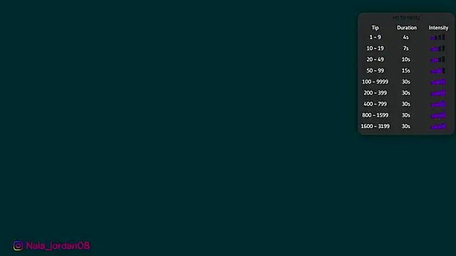 Nala j8 online show from March 20, 3:39 pm