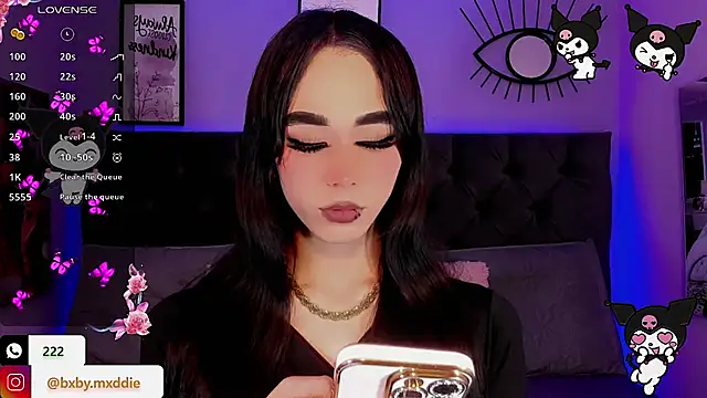 Snapshot of kimMaddiee chatting on October 4, 6:08 am kimMaddiee online show from October 4, 6:08 am