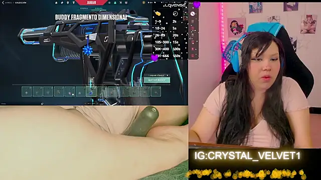 Snapshot of crystal7u7 chatting on September 15, 8:49 pm crystal7u7 online show from September 15, 8:49 pm