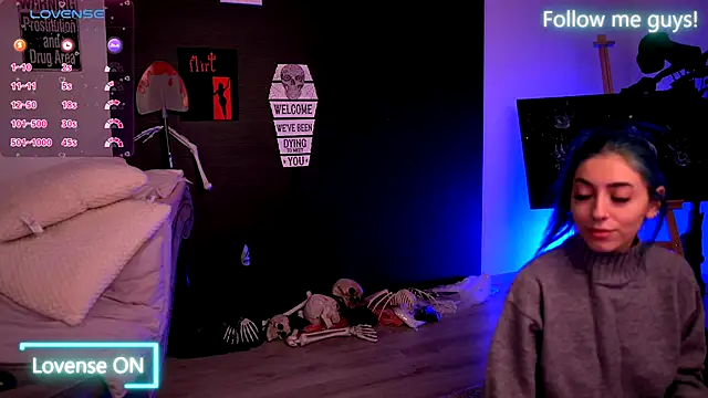 AriaVoss online show from October 20, 10:02 pm