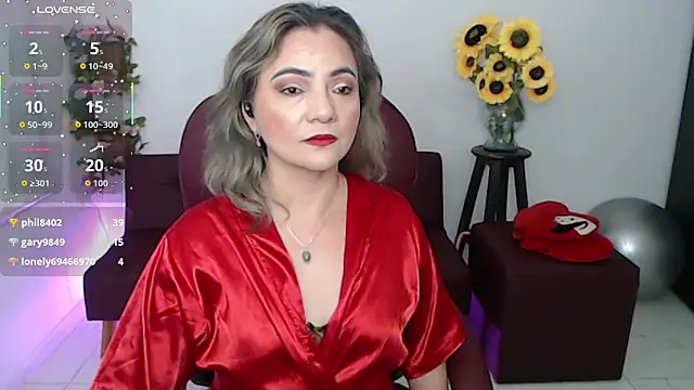 ana milf online show from April 12, 1:25 pm