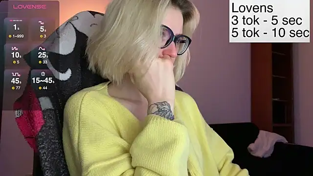 Sexy Sweets online show from December 16, 8:15 pm