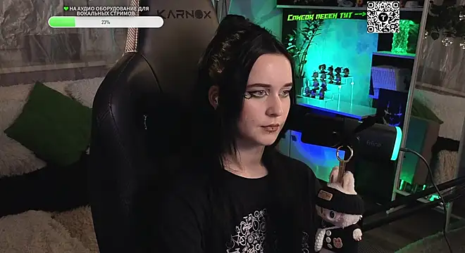 Snapshot of KiraLiLime chatting on October 15, 7:27 pm KiraLiLime online show from October 15, 7:27 pm