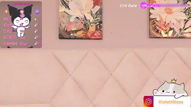 Violettbloss online show from October 24, 3:57 am