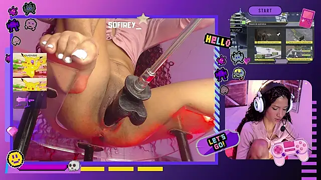 SofiRey  online show from October 27, 2:01 pm