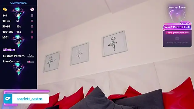 scarlet castro online show from December 19, 7:39 pm