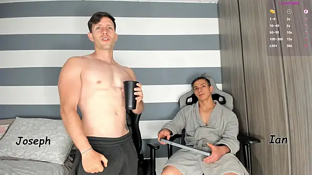 ianandjosephx online show from September 12, 7:29 am