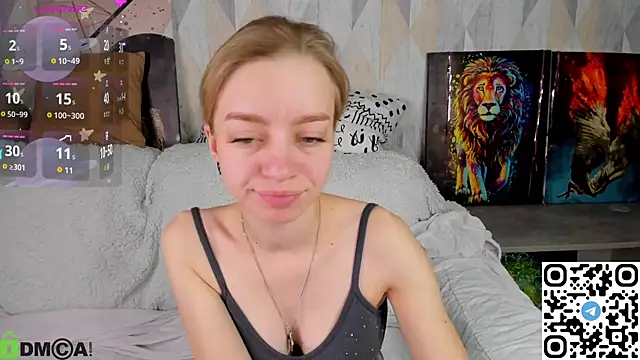 Michelle Blond online show from October 20, 8:06 am