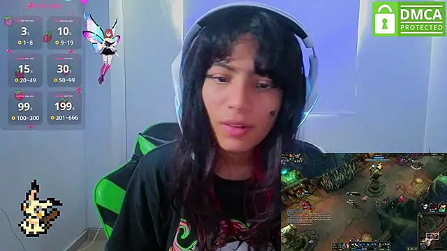 Lovelyamyy online show from March 11, 9:06 pm