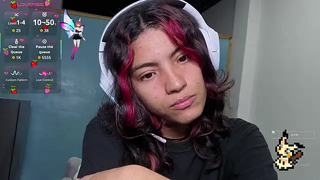 Snapshot of Lovelyamyy chatting on September 24, 5:39 am Lovelyamyy online show from September 24, 5:39 am