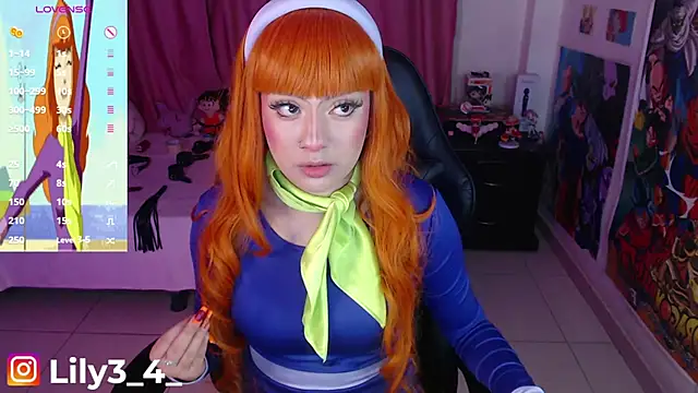 Snapshot of lily3_4 chatting on September 16, 7:27 am lily3 4 online show from September 16, 7:27 am
