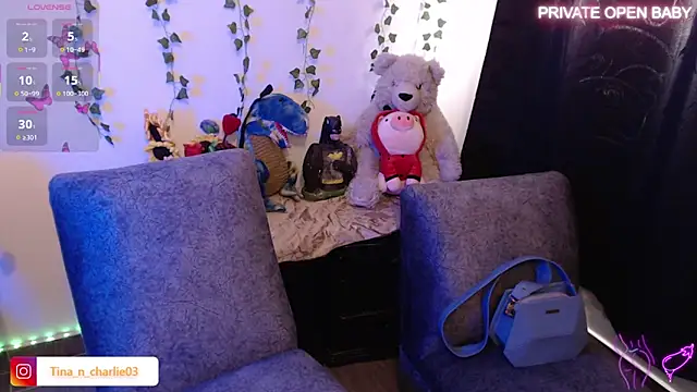 Tina 4 Charlie online show from November 24, 1:13 pm