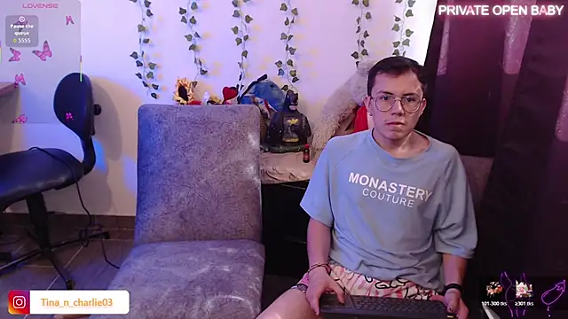 Tina 4 Charlie online show from November 27, 1:58 pm