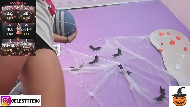 celesstte 00 online show from October 18, 1:03 pm