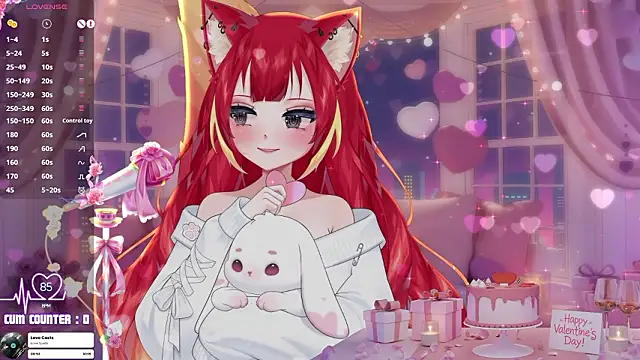 LewdFoxy VT online show from February 13, 6:20 pm